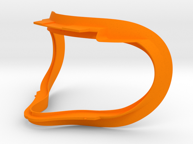 Oculus Rift CV1 Facial Interface Replacement VR in Orange Processed Versatile Plastic
