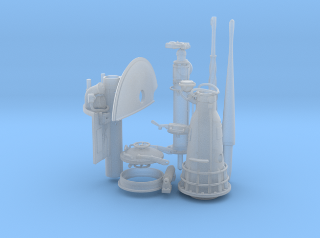 1/48 1/40 Conning tower set. (make sure you pick t in Smooth Fine Detail Plastic: 1:48 - O