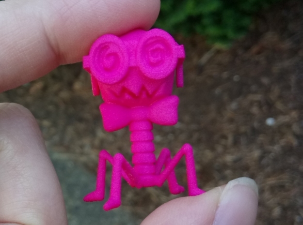 Doctor Phage in Pink Processed Versatile Plastic