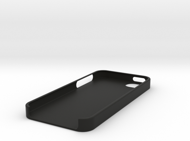 IPhone 5 Case in Black Natural Versatile Plastic