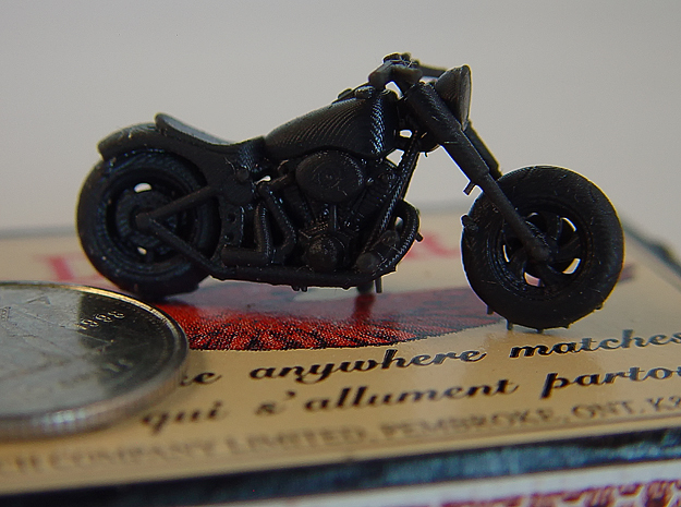 Harley Davidson Solo  1:87  - HO in Tan Fine Detail Plastic