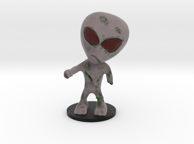Little Alien Zombie in Full Color Sandstone