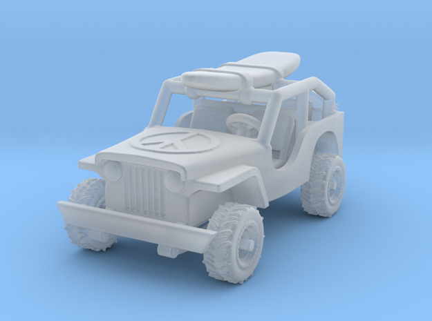Jeep   1:87  HO in Tan Fine Detail Plastic