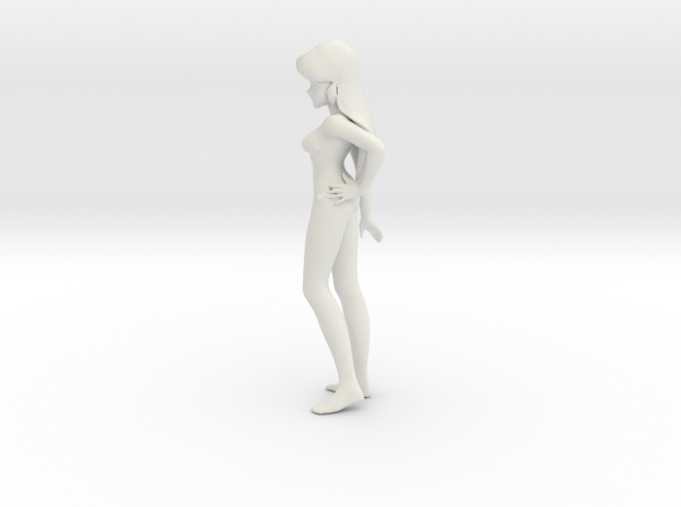 1/8 Lynn Minmay in Swim Suit in White Natural Versatile Plastic