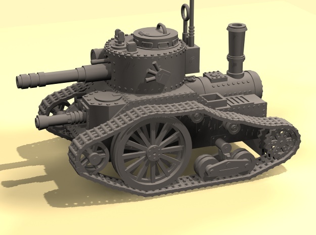 15mm Steampunk tank Mk.1