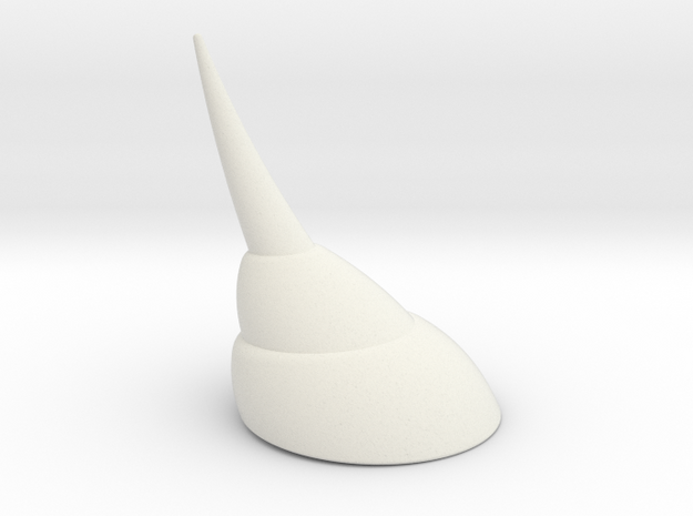 Octopus desk lamp-Chimney in White Natural Versatile Plastic: Small