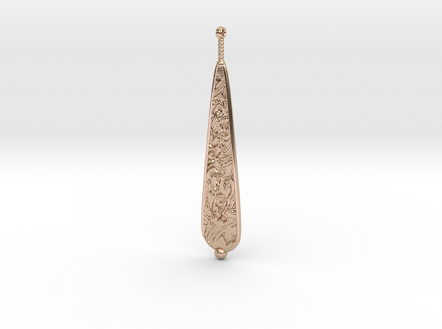 Købke-Cranach Earring in 14k Rose Gold Plated Brass
