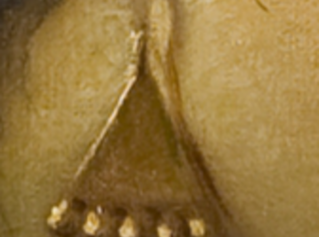 Elisabeth Jerichau Baumann, Fellah Woman's Earring in 14K Yellow Gold
