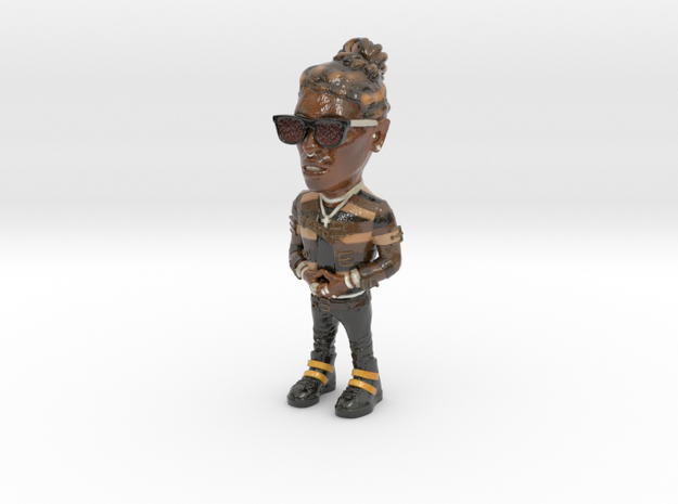 Young Thug in Glossy Full Color Sandstone