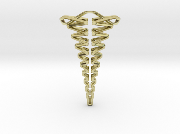 Stairway To Heaven in 18k Gold Plated Brass