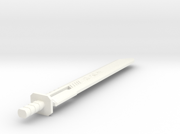 TLK: Metallikato Blade (AMG) for Drift in White Processed Versatile Plastic
