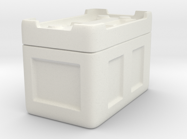 Sulaco Cargo Bay Box  in White Natural Versatile Plastic