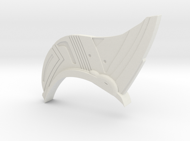 Yondu Udonta Prototype Head Fin in White Natural Versatile Plastic