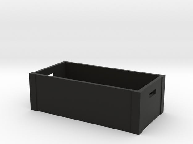 1/10 Cargo Box for R/C Scalers in Black Natural Versatile Plastic
