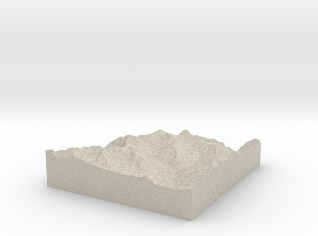 Model of Sphinx in Natural Sandstone