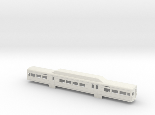 Silverliner V - 0 Scale in White Natural Versatile Plastic