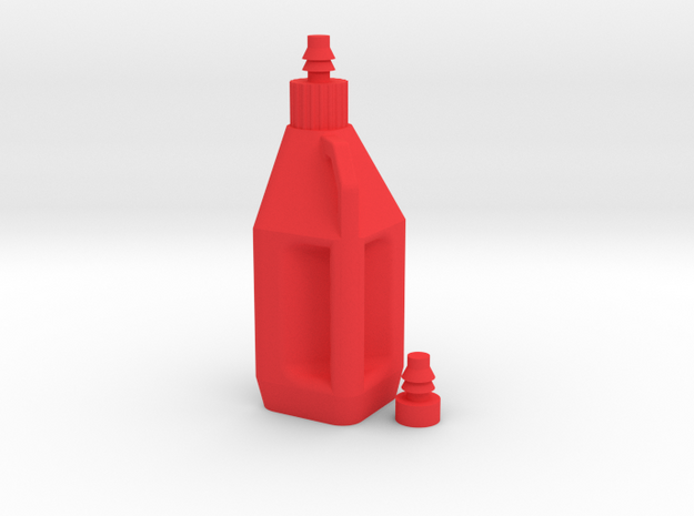 THC'S 1:8 SCALE RACING JUG in Red Processed Versatile Plastic: 1:8
