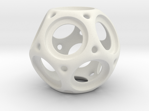 Trekr Bearing Spinner1 in White Natural Versatile Plastic