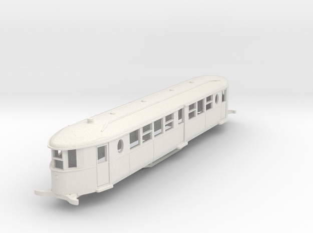 O-87-sr-sent-cammell-railbus in White Natural Versatile Plastic