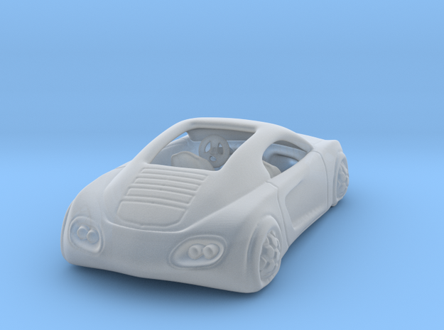 Audi Concept Car  1:120 TT in Tan Fine Detail Plastic