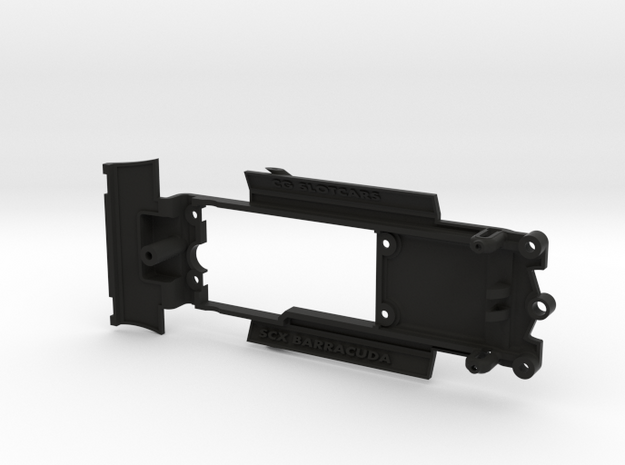 Chassis for SCX Plymouth Barracuda in Black Natural Versatile Plastic