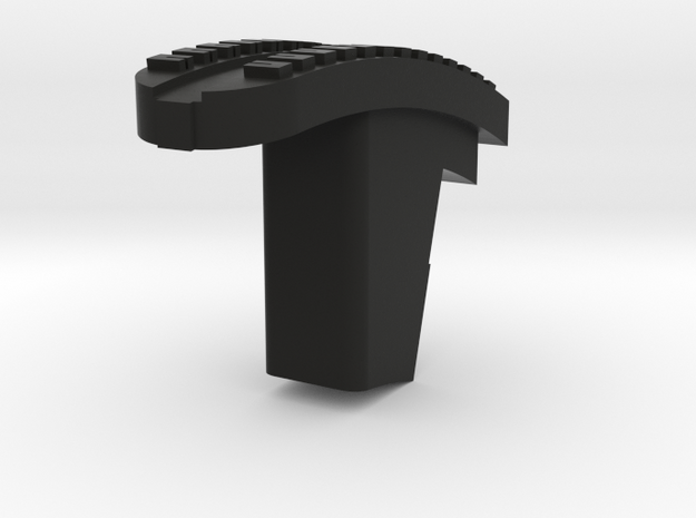 Thermal Detonator Switch Grip part 2 of 2 in Black Natural Versatile Plastic