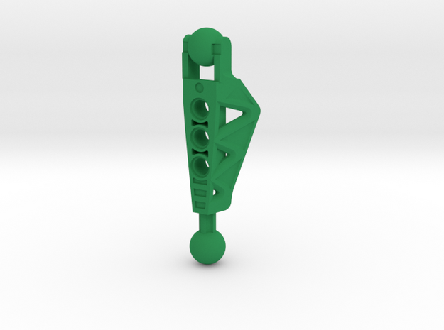 Custom Rakshi Leg in Green Processed Versatile Plastic