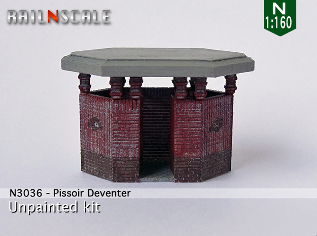 Pissoir Deventer (N 1:160) in Tan Fine Detail Plastic