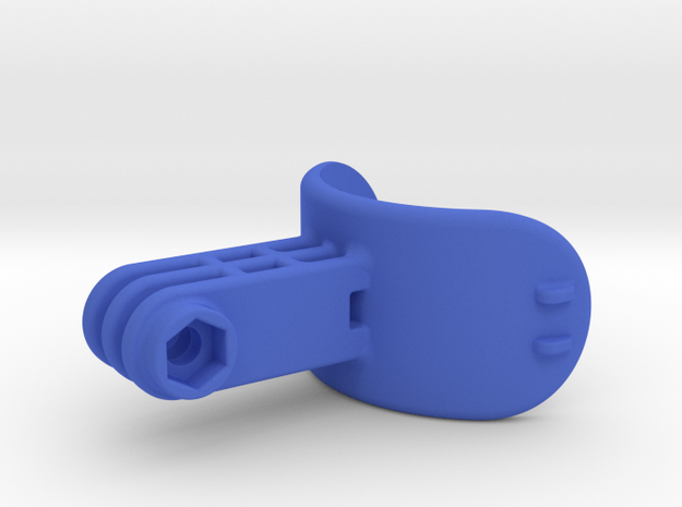 Holder for Gopro SJ4000 Cameras - Enhanced version in Blue Processed Versatile Plastic