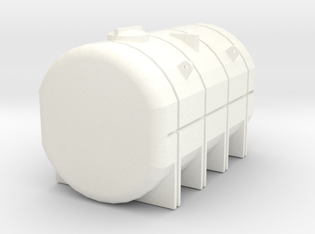 1/64 4250 Gallon Tank  in White Processed Versatile Plastic