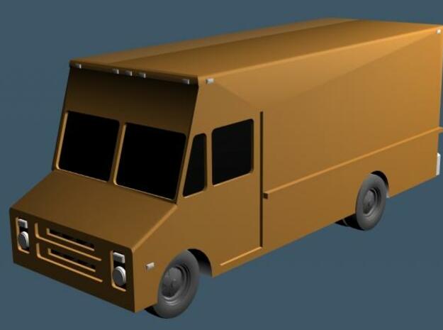 Stepvan 15 - Zscale  in Smooth Fine Detail Plastic