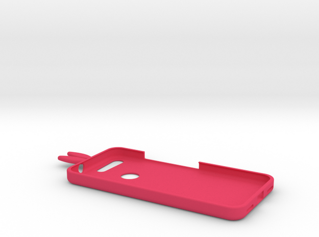 Google Pixel Bunny Case in Pink Processed Versatile Plastic