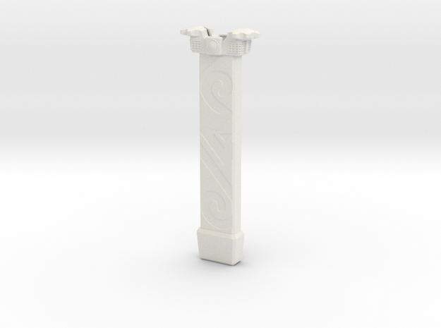 "BotW" Biggoron Sword Scabbard in White Natural Versatile Plastic: 1:12