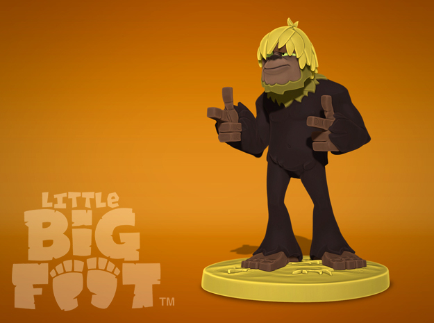Little Bigfoot by KizAtlanta - Shapeways Shops