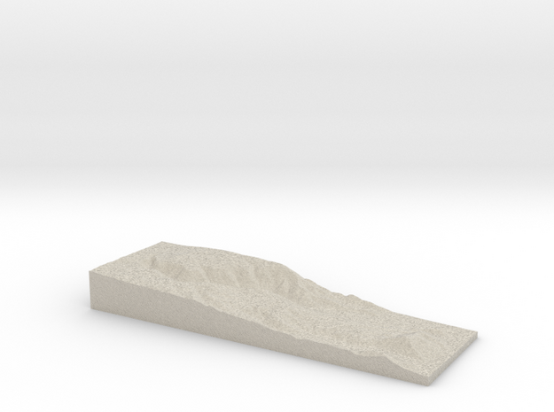 Model of Father Crowley Viewpoint in Natural Sandstone