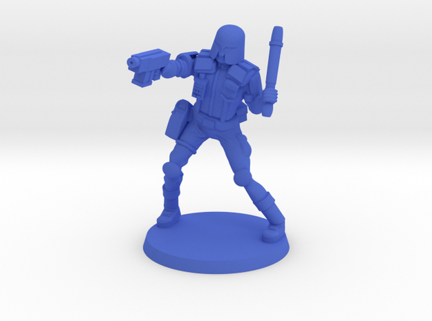 Colonial Provost in Blue Processed Versatile Plastic