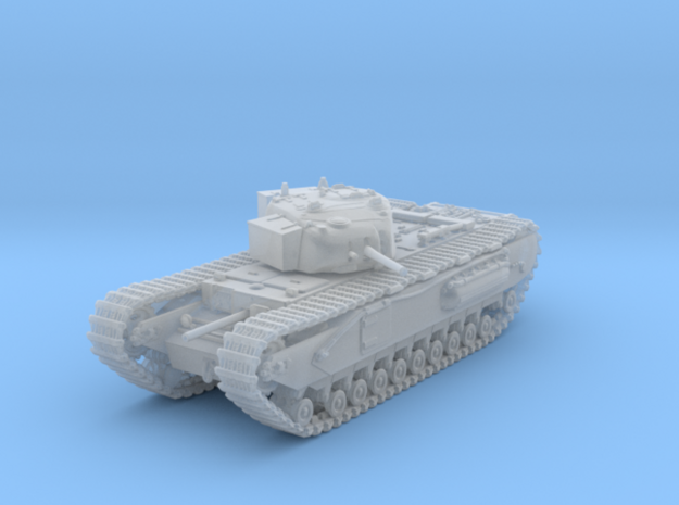 1/120 (TT) British Army Churchill I Heavy Tank in Tan Fine Detail Plastic