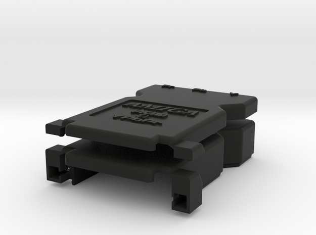 AMIGA RGB-2-YPrPb Adapter Case in Black Natural Versatile Plastic