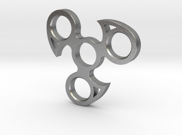 spinner  in Natural Silver