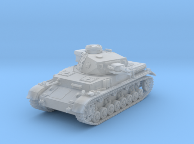 1/120 (TT) German Pz.Kpfw. IV Ausf. F1 Medium Tank in Tan Fine Detail Plastic