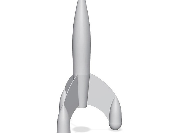 Digital-TinTin Rocket in TinTin Rocket