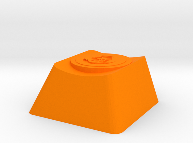 Doomfist Meteor Strike Cherry MX Key in Orange Processed Versatile Plastic