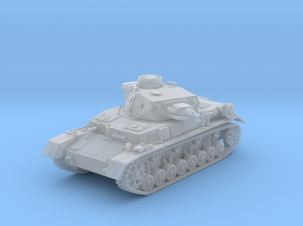 1/120 (TT) German Pz.Kpfw. IV Ausf. E Medium Tank in Tan Fine Detail Plastic