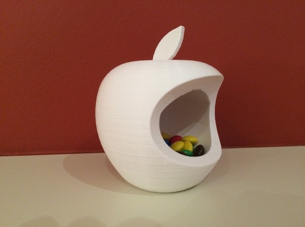 Apple Box Home Decoration - iDecoration in White Natural Versatile Plastic