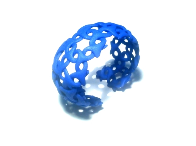 Conectate Bracelet in Blue Processed Versatile Plastic