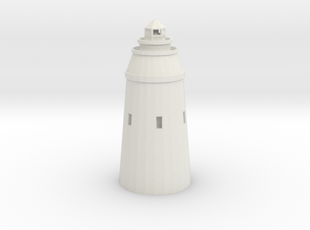 Lighthouse in White Natural Versatile Plastic