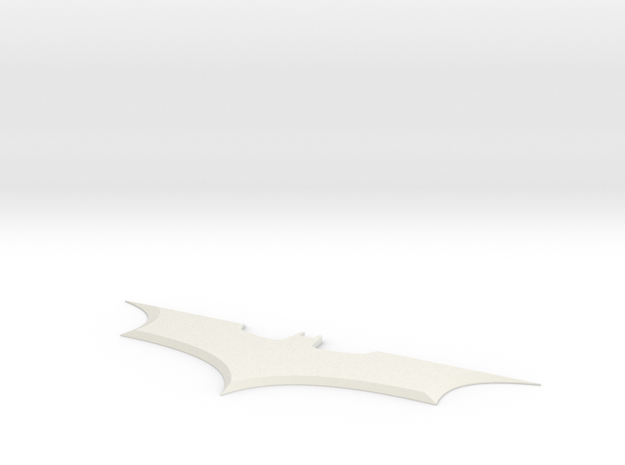 batarang batman begins in White Natural Versatile Plastic