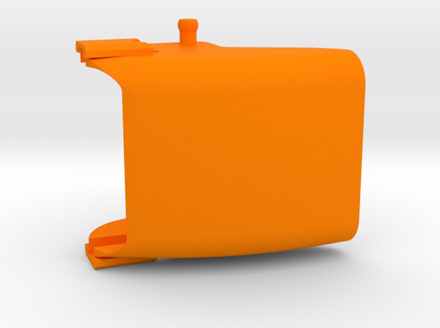 Kamintop zur Wurfweitenverstellung, 25 mm breit in Orange Processed Versatile Plastic