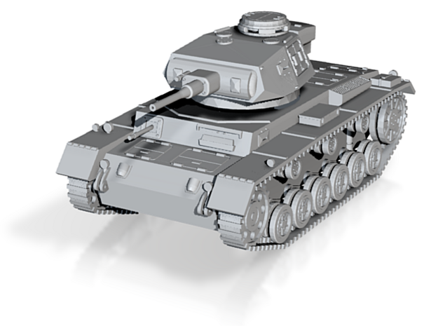 PV156D Pzkw IIIG Medium Tank (1/120) in Tan Fine Detail Plastic