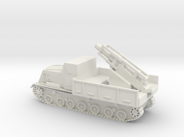 Japanese Ha-To 300mm Armoured Mortar Carrier 15mm  in White Natural Versatile Plastic